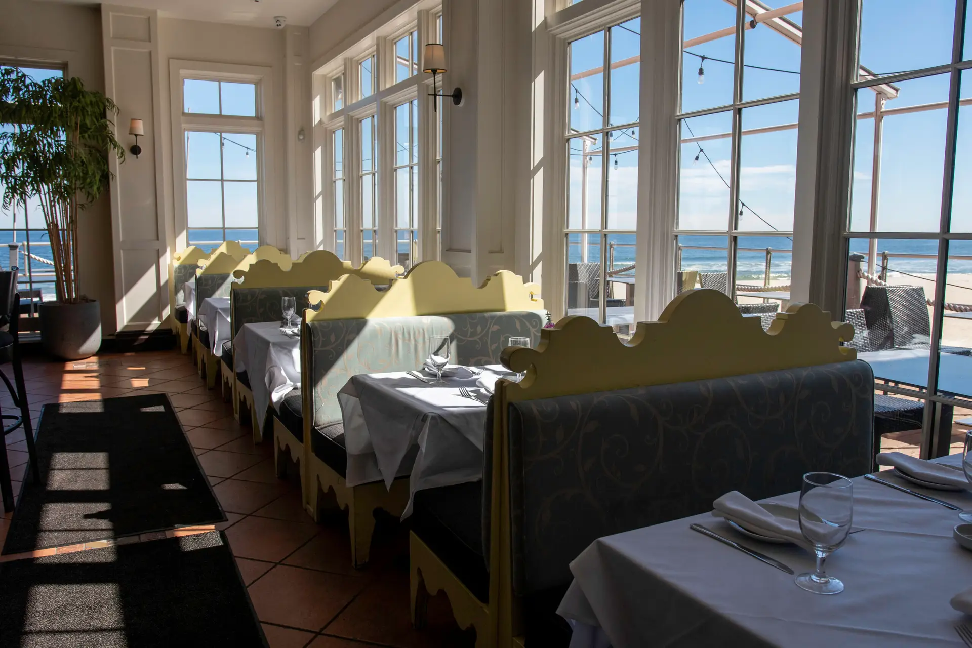 Cinematic luxury restaurant photography at Sirena, Long Branch NJ by Mr. South Jersey Media.
